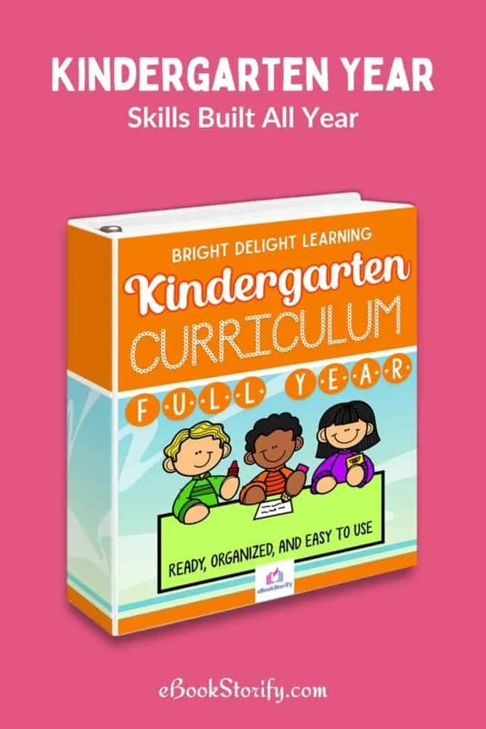 Kindergarten Yearlong Skills Built All Year