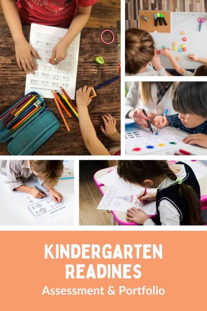Kindergarten readiness, assessment and portfolio
