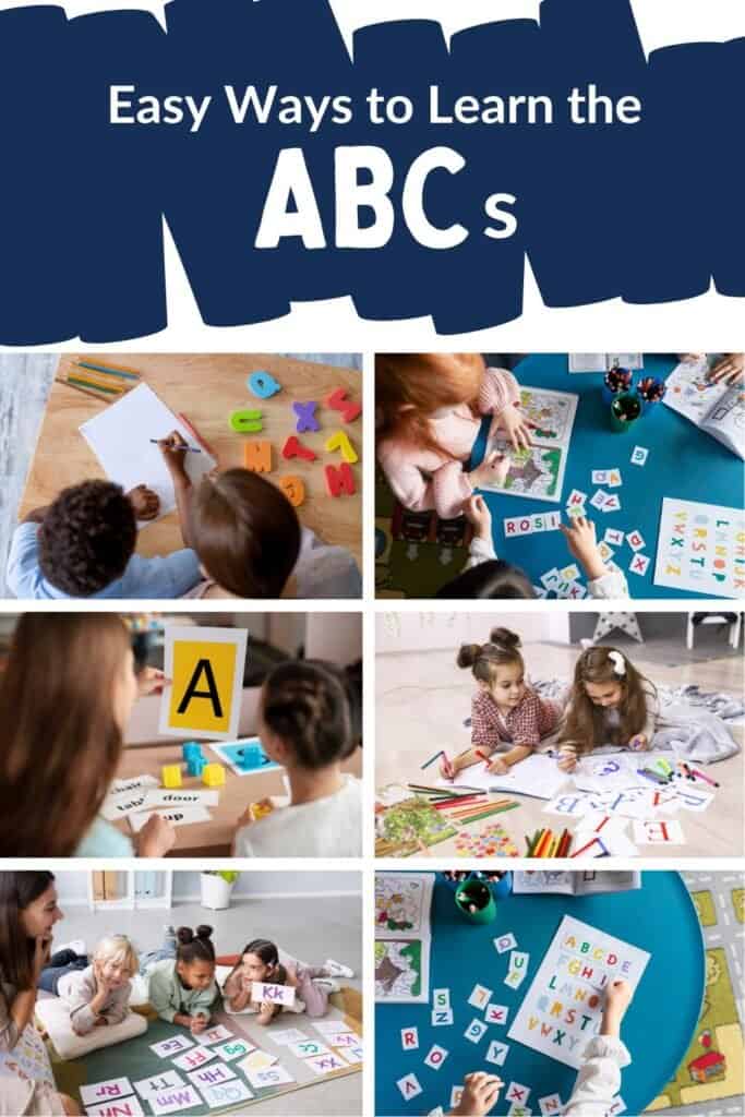 Easy ways to learn the ABC Alphabet letters - iLovePreK