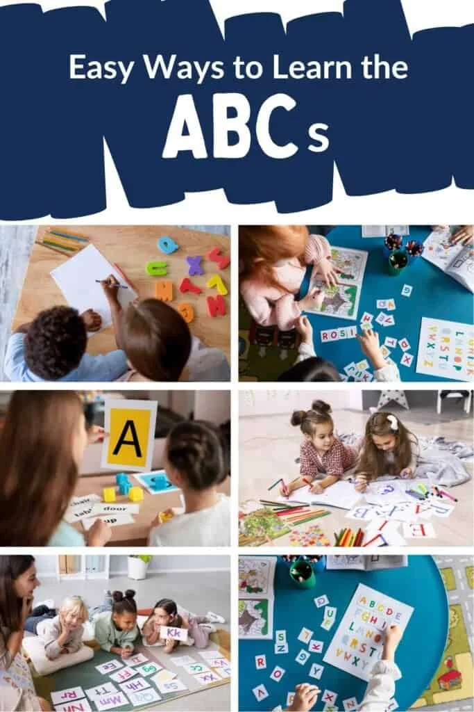 Easy ways to learn the ABC Alphabet letters - iLovePreK