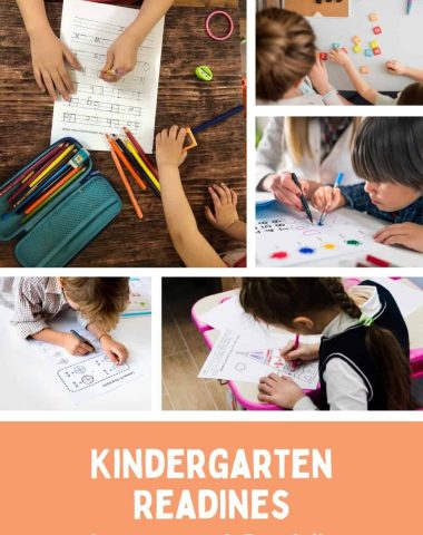 Kindergarten readiness, assessment and portfolio