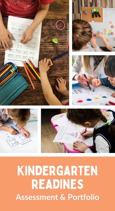Kindergarten readiness, assessment and portfolio