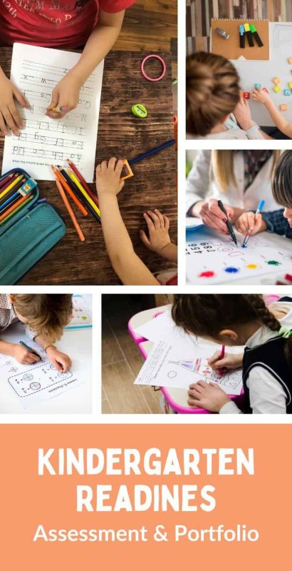 Kindergarten readiness, assessment and portfolio