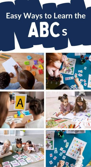 Easy ways to learn the ABC Alphabet letters - iLovePreK