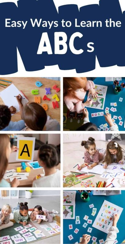 Easy ways to learn the ABC Alphabet letters - iLovePreK