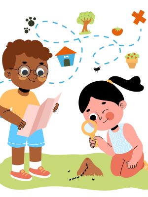 child doing preschool activities at home 3